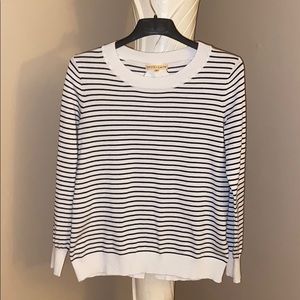 Mesh + Lace Long Sleeve Blouse